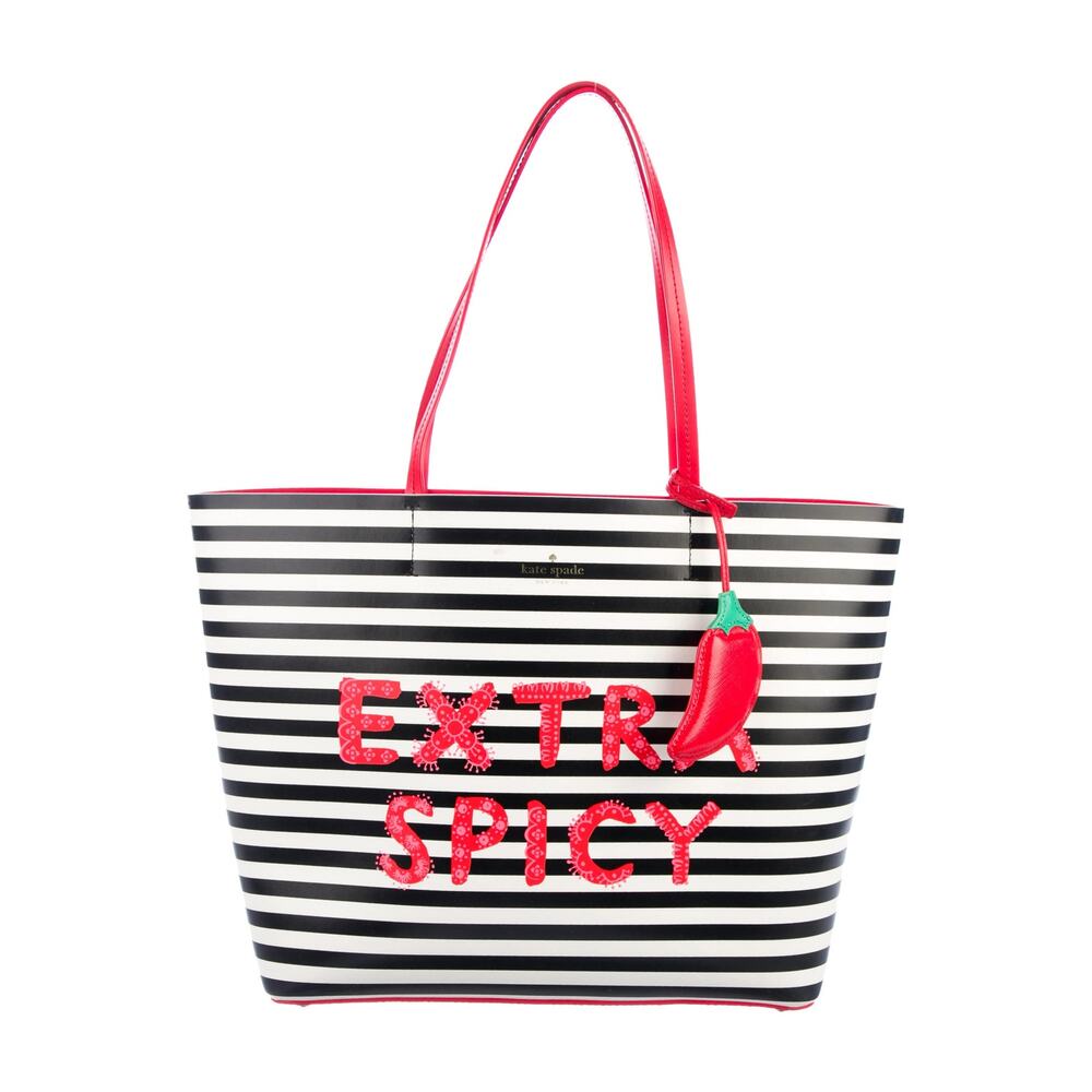 Kate Spade New York
Extra Spicy Chili Pepper Little Len Tote - Picture 3 of 10